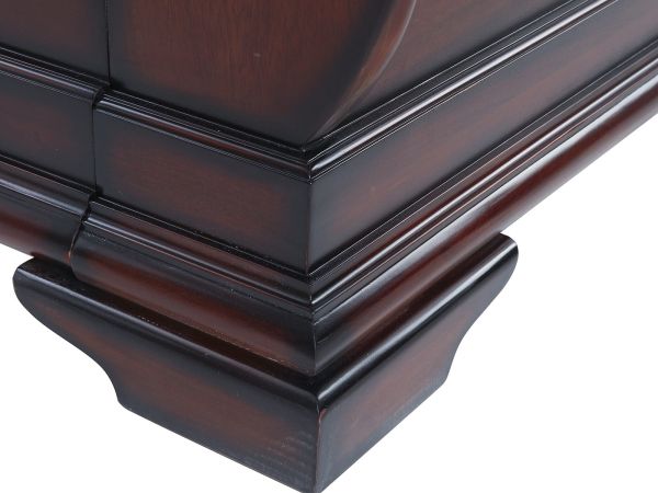 Annecy 150cm bedstead high footboard