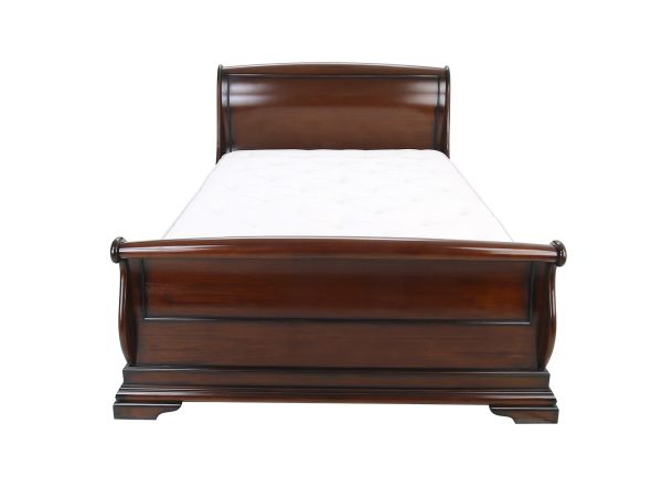 Annecy 150cm bedstead high footboard