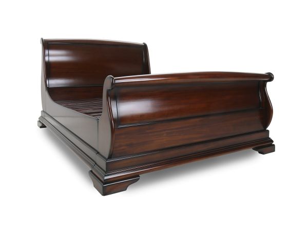 Annecy 150cm bedstead high footboard