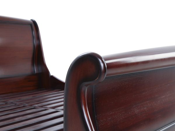 Annecy 150cm bedstead high footboard