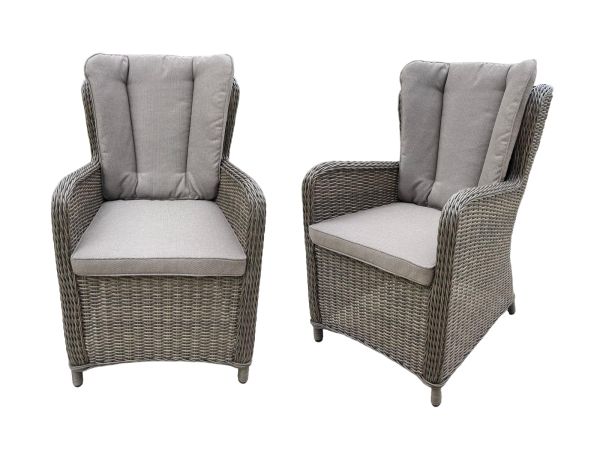Eleanor 4 seater dining set (110cm) (natural)