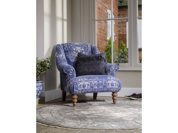 Jacaranda Chair Bagru Print