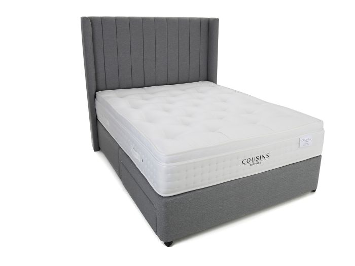 Signature Natural 3200 Single 2 drawer divan set