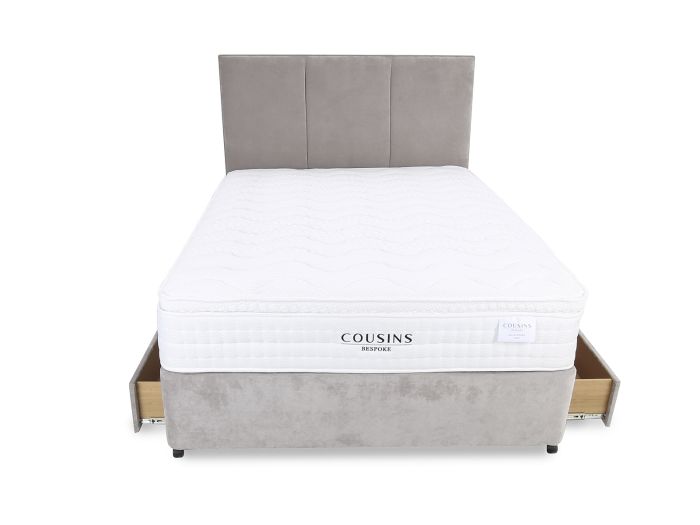 Gel Support 2000 Single 2 drawer divan set