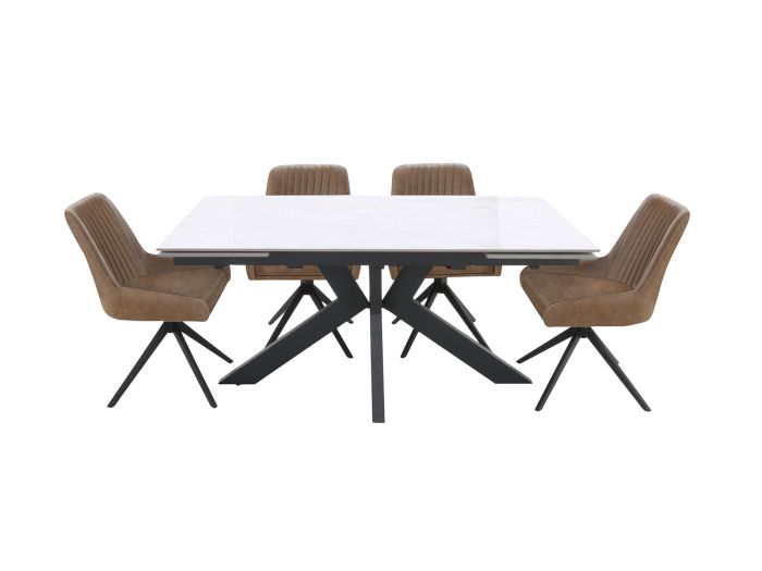 Charlotte Table + 4 chairs
