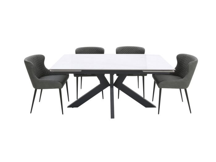 Charlotte Table + 4 chairs