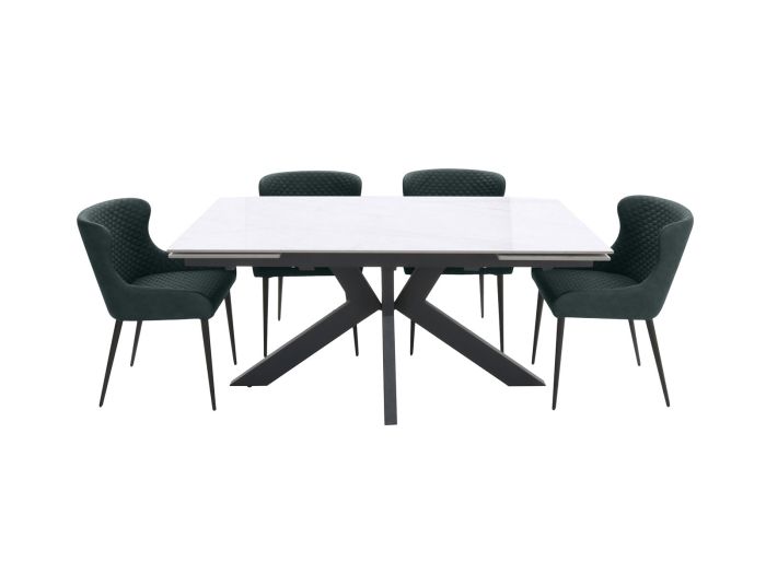 Charlotte Table + 4 chairs