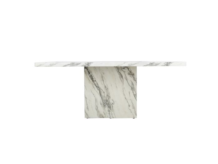 Pietro Dining table (100/180cm) (white)