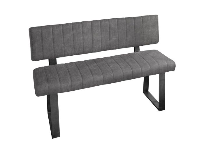 Flexa (Stone) Side bench (graphite)