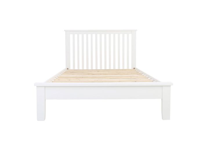 Highbury Double bedframe (white)