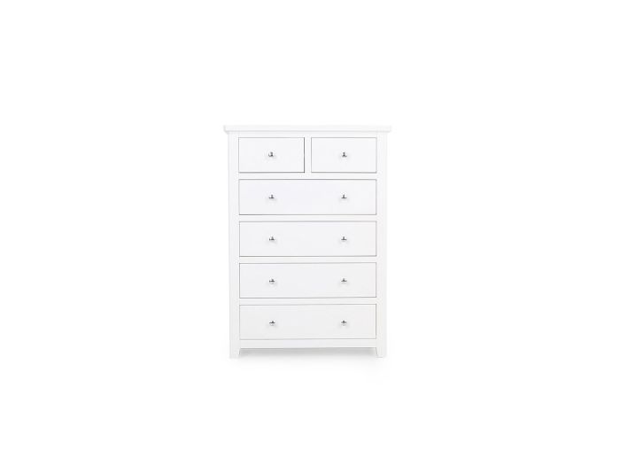 Highbury 2+4 drawer chest (white)