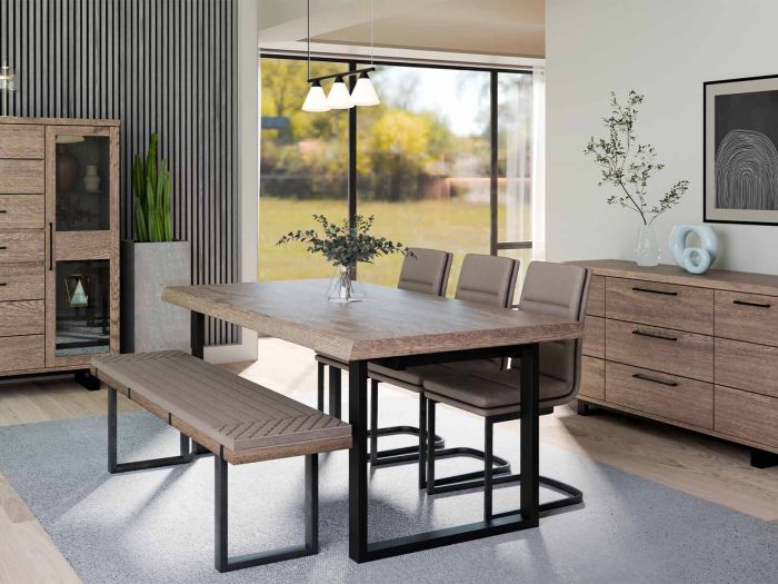 Chelmarsh Bench with u leg (180cm)