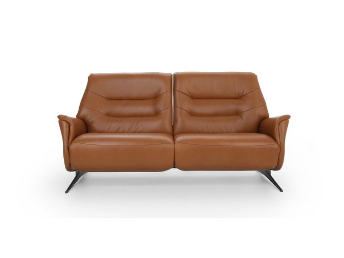 Berne 3 seater (double power recliners) Semi Aniline Leather