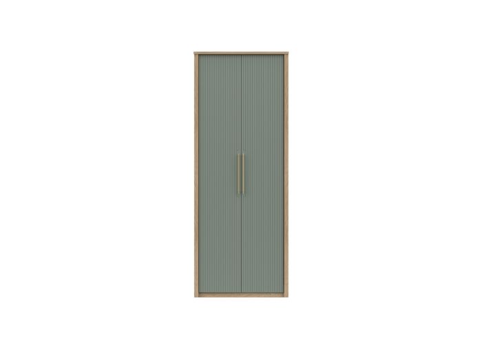 Salisbury Tall 2 door wardrobe (flat pack)