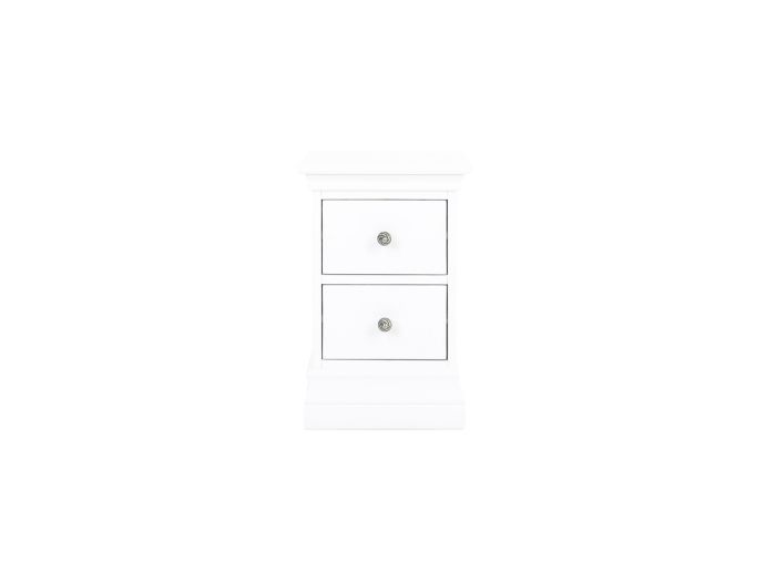 Lormont Narrow bedside (White)