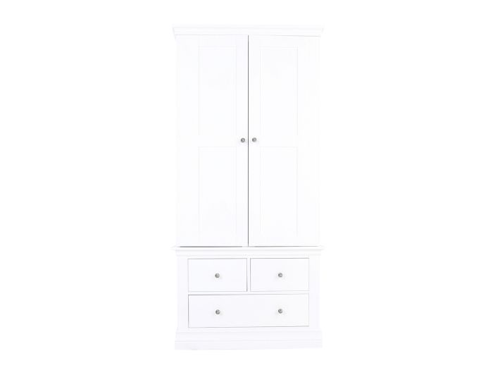 Lormont Gents wardrobe (White)