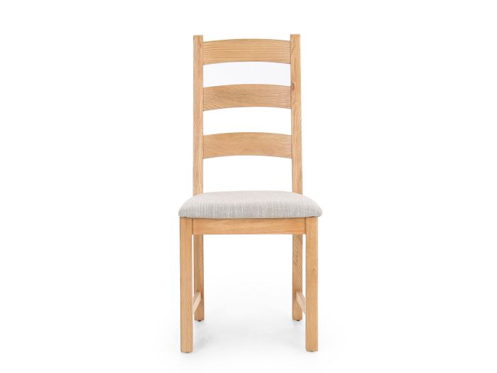 Alderminster Dining chair with grey cushion