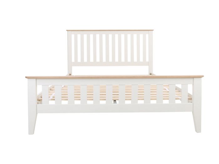 Wycombe King size slatted bed (almond)