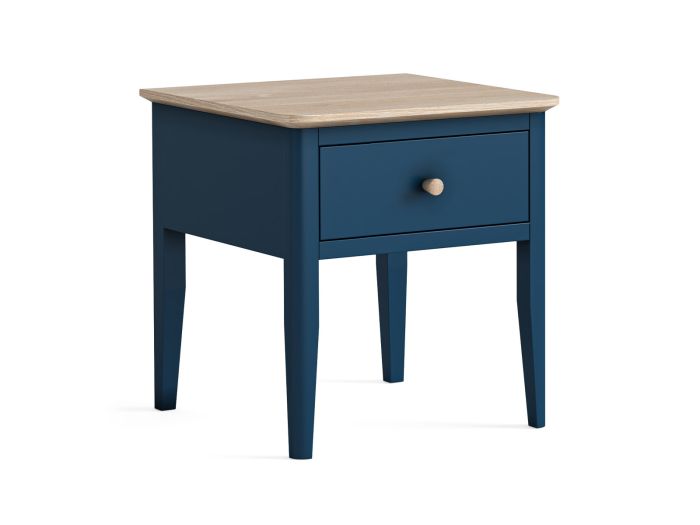 Wycombe Lamp table (blue)