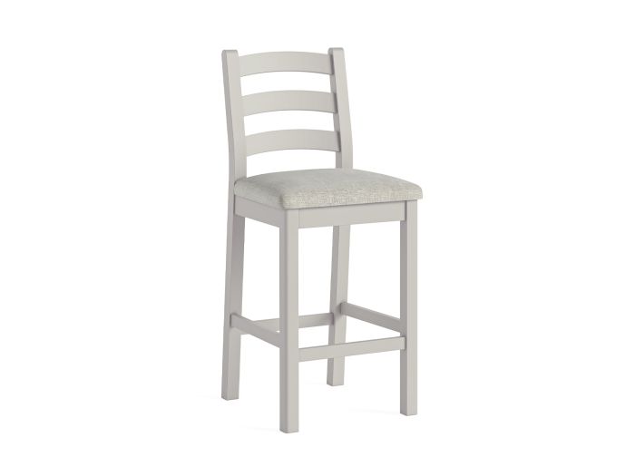Andover Bar stool with cushion (beige) (taupe)
