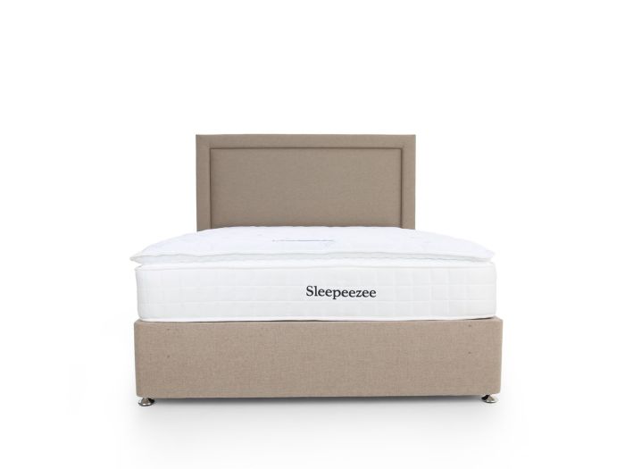 Cool Touch Supreme 3000 Single 2 drawer divan set with Magnolia headboard