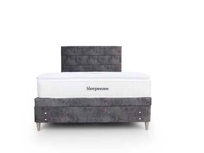 Cool Touch Ultimate 4000 Single side opening set with legs and Lavender headboard
