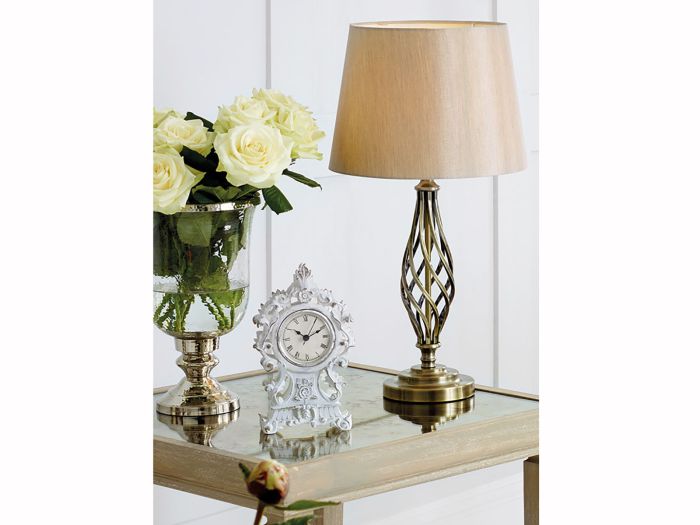 Aeolus Antique brass table lamp