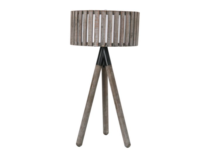 Hawse Wooden slat table lamp