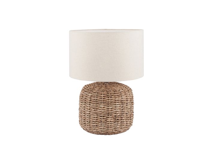 Acer Natural woven small table lamp