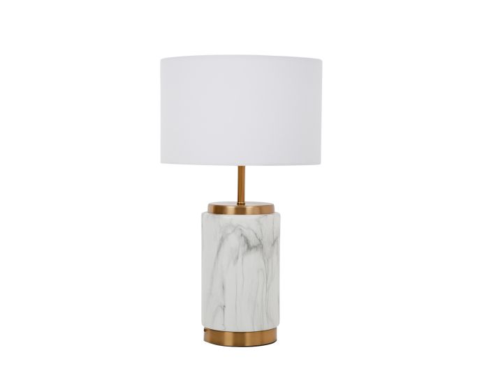 Lamp Marble effect ceramic table lamp