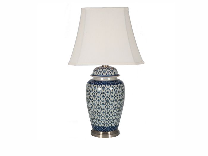 Geordie Porcelain ginger jar table lamp