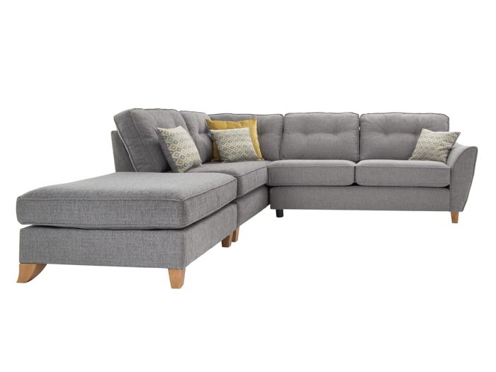 Calum Large cornergroup (rhf arm/lhf chaise) (including stool)