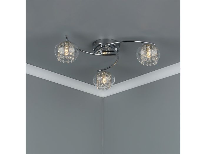 Elma 3 light semi flush