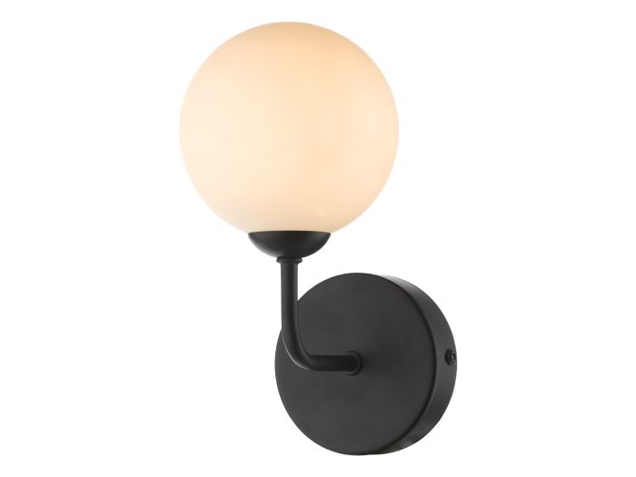 Feya Wall light (matt black opal glass)