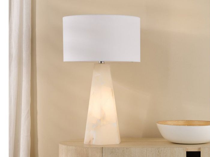 Paget Table lamp with white shade