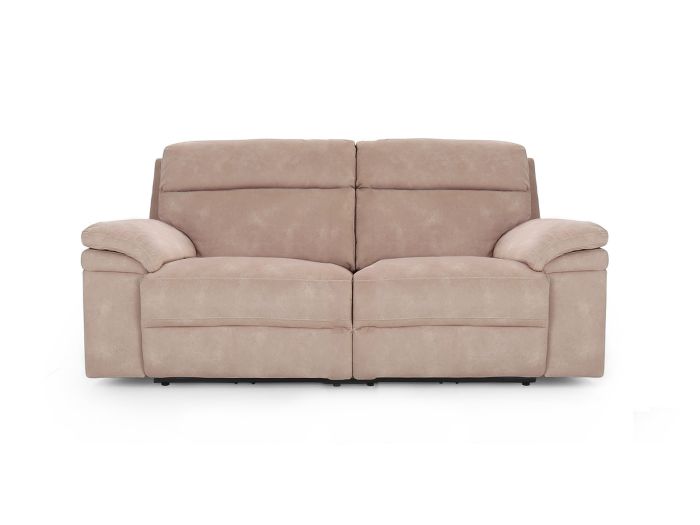 Tess Large sofa (double power recliners + headrests) - type F6 Fabric