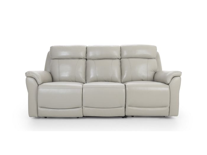 Marple 3 seater (power recliners, lumbar + headrest) - type 60/S Leather