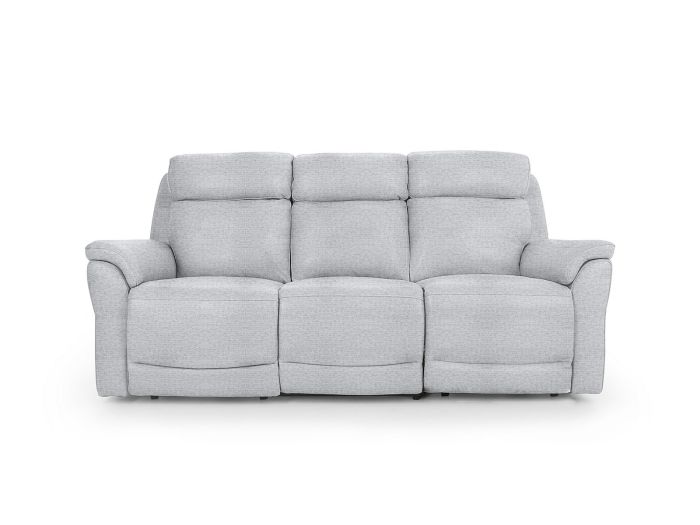 Marple 3 seater (power recliners, lumbar + headrest) - type F6 Fabric