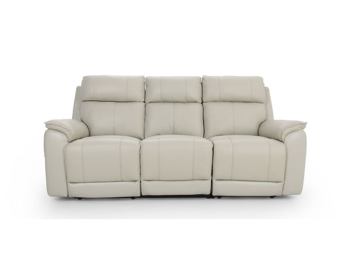 Ashdown 3 seater (double power recliners + headrests) - type 35/ leather look pu