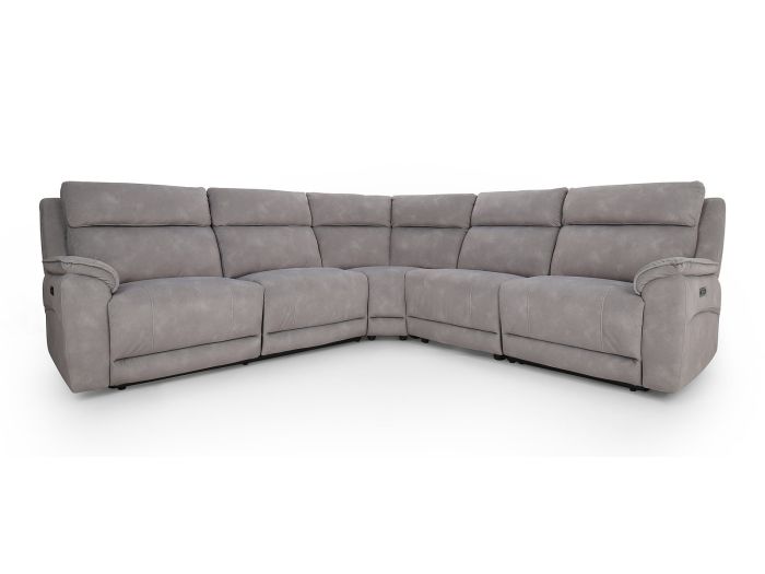 Ashdown Large corner sofa (with 2 x power recliners + headrests) (2C2) - type F6