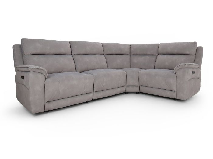 Ashdown Medium corner sofa (with 2 x power recliners + headrests) (2C1) (single seat rhf - type F6