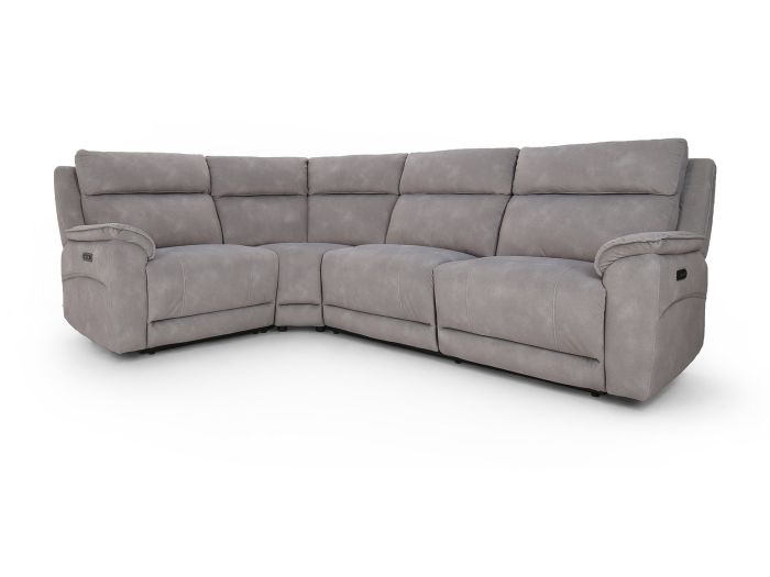 Ashdown Medium corner sofa (with 2 x power recliners + headrests) (1C2) (single seat lhf - type F6