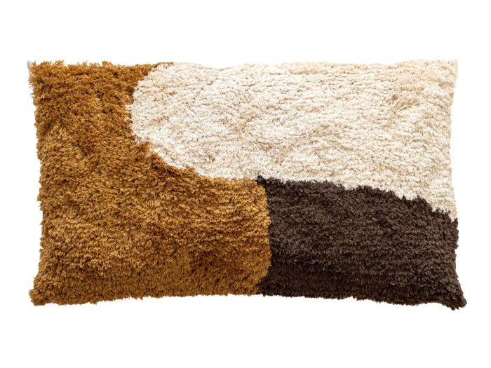 Cushions (New) Tufted cushion - warm shades (30x50)