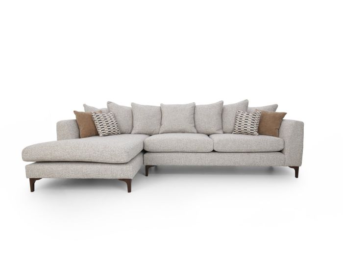 Leon Large chaise sofa (lhf chaise ) (pillow back) - type C