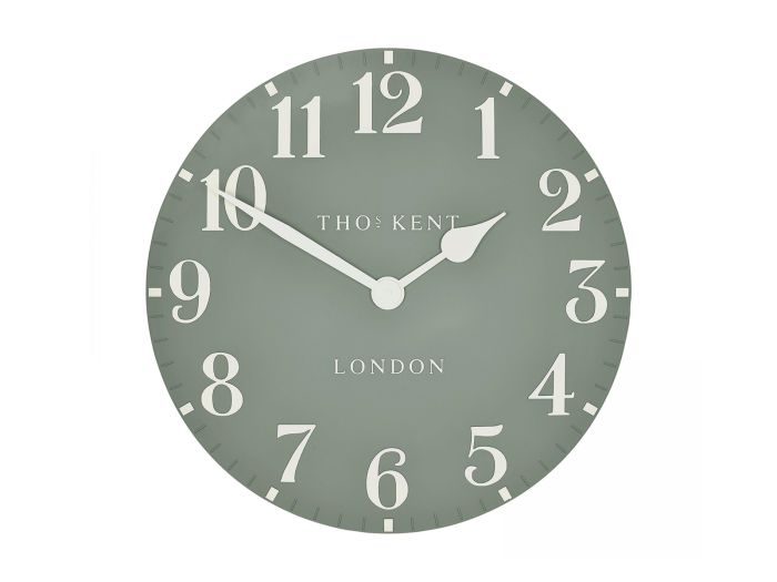 Clocks 12 Arabic Wall Clock Seagrass
