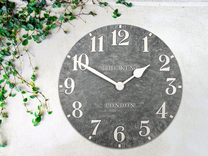 Clocks 20 Outdoor Arabic Wall Clock Cement