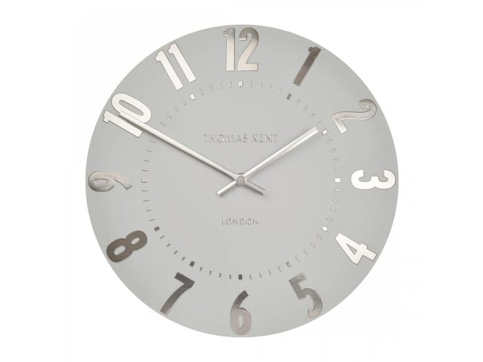 Clocks 20 Mulberry Wall Clock Silver Cloud