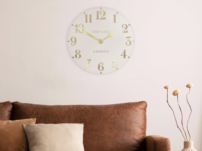 Clocks 20 Arabic wall clock Oatmeal