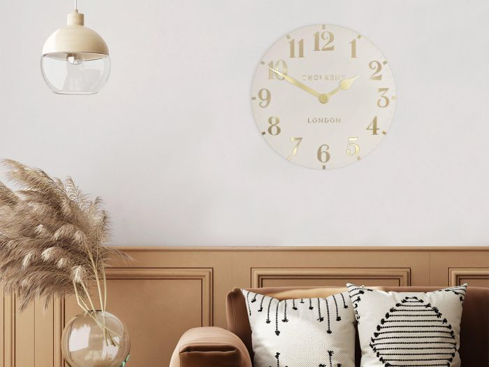 Clocks 12 Arabic wall clock Oatmeal