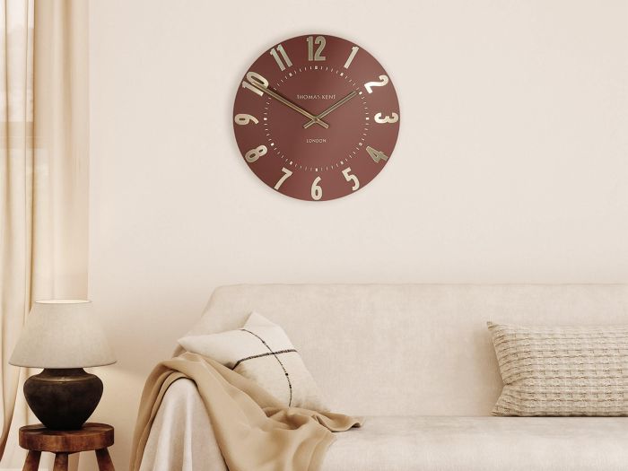Clocks 12 Mulberry wall clock Auburn